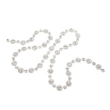 Dazzling 1Yd Rhinestone Chain for Garment & Gift Decor, 1.5cm Width