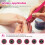 6pcs Nail Art Stamp Pen Set with Different Patterns, DIY Dotting Tools for Beginners, Precise Control 4