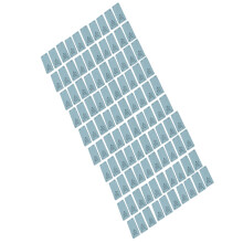 Transparante printlabels van microvezel, handgemaakte naailabels, duurzame labels voor naaiprojecten, gekleurde labels met metallic folieafwerking,