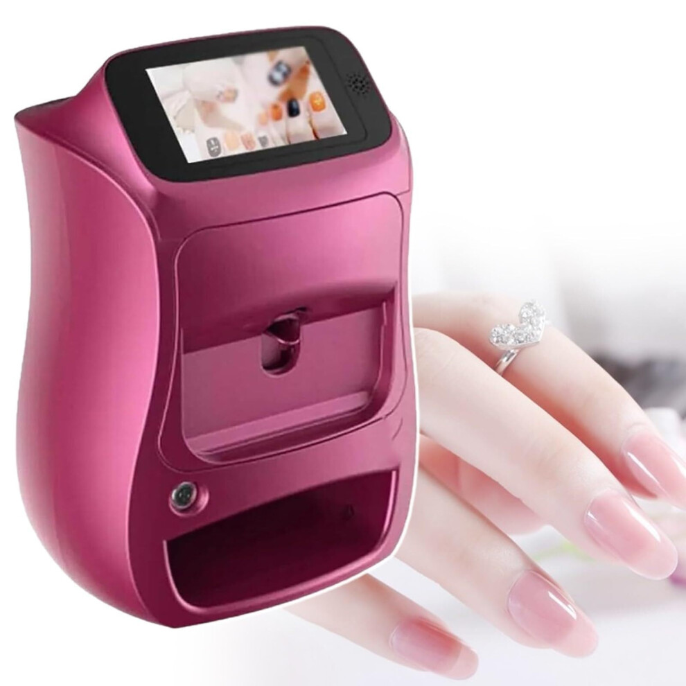 Nail Printer With 5Inch Touch Screen, 1200Dpi Speed Nail Art For Salon And Home Use 9099447511416