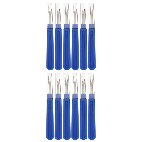 Thread Cutter Tool Seam Ripper Stitch Remover Sharp Durable Multifunctional Meet Different Requirements with Protective Cap Non Slip Design for 2
