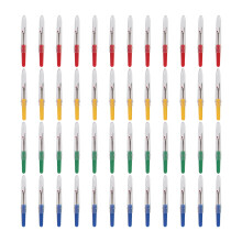 Thread Cutter For Fabric Work, Seam Ripper With Sharp Tip Red Ball End, Stitch Eraser Featuring Transparent Protective Hat, Plastic Handle Tool For
