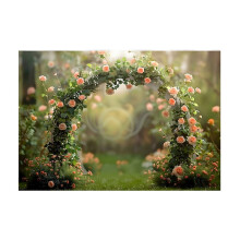 210x150cm fotografické pozadí látkové věnec scenérie svatební 3D vánoční portrétní fotografické pozadí, C