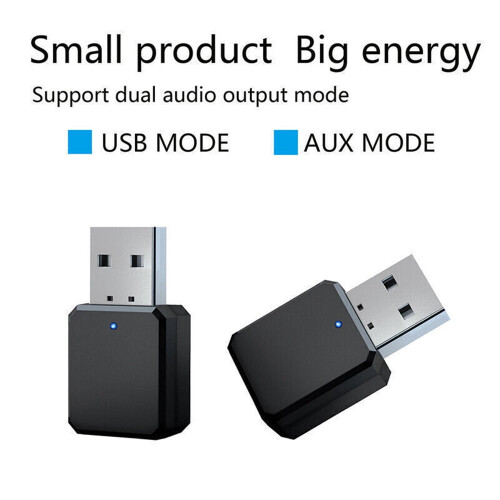 Ασύρματος προσαρμογέας Bluetooth με ενσωματωμένο μικρόφωνο, εύκολη σύνδεση για 1