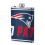 Patriots Fagon Hip Flask8oz, Ανοξείδωτο ατσάλι και δέρμα κατάλληλο για τρόφιμα, φορητό για 1