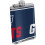 Patriots Fagon Hip Flask8oz, Ανοξείδωτο ατσάλι και δέρμα κατάλληλο για τρόφιμα, φορητό για 4
