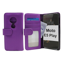 Skimblocker portemonneehoesje voor Motorola Moto E5Play paars