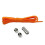 Intelligenter Schnürsenkel mit Verschlussmechanismus, orange, Einheitsgröße 1