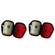Conjunto de chá portátil para viagem e escritório, feito à mão, em cerâmica estilo japonês, com 2 peças: bule, tampa, tigela e xícara - Verde