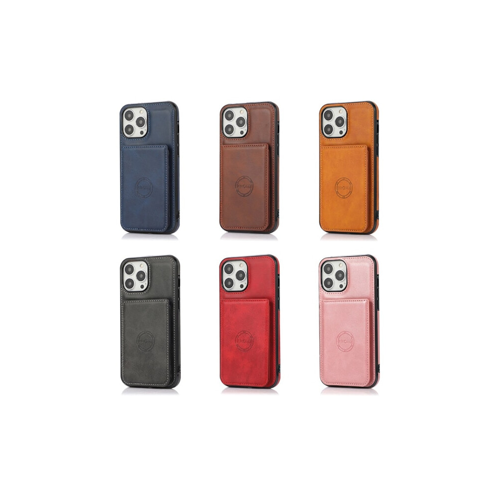 Compatible With Iphone 16 Pro - Case With Card Slot And Magnetic Closure Black 9164030450493