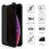 ProGuard συμβατό με iPhone XS Max3-PACK Anti-Spy Screen Protector9H Μαύρο 1