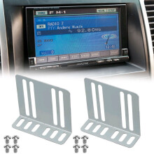 Universal 2 Din Car Radio Installation Kit Mp5 Mounting Accessory Holder Support
