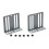 Universal 2 Din Car Radio Installation Kit Mp5 Mounting Accessory Holder Support 6