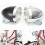 Lampe frontale de vélo 3 LED 2 modes, lampe de poche vintage 2