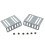 Universal 2 Din Car Radio Installation Kit Mp5 Mounting Accessory Holder Support 2