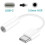 (2 pezzi) Adattatore da USB-C a AUX 3,5 mm compatibile con cuffie Samsung 5