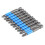 JUNTEX Magnetisk 10 stk. Skruetrækkerbits PH2 Phillips-bits til borehoved 1