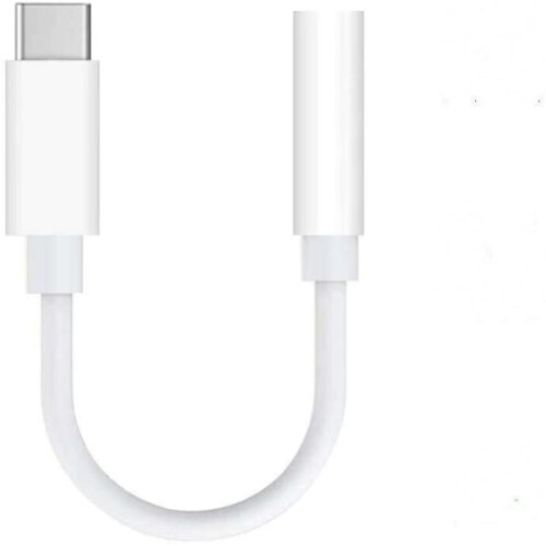 (2 pezzi) Adattatore da USB-C a AUX 3,5 mm compatibile con cuffie Samsung 2