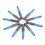 JUNTEX Magnetisk 10 stk. Skruetrækkerbits PH2 Phillips-bits til borehoved 8