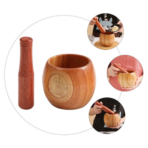 Pepper Kitchen Chopper Masher for Garlic Crusher Bowl Mini Old Fashioned 2