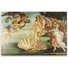 AEFER Sandro Botticelli Affiche La Naissance de Vénus Peinture abstraite Art moderne sur toile Décoration murale pour salon, chambre à coucher