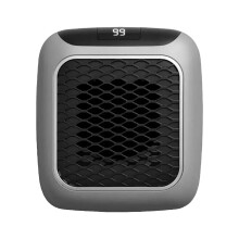 1500W Portable Ceramic Heater, 3 Modes & Adjustable Thermostat, Tip-Over Protection, Quiet Fan for Small Rooms, Office, Desk Use