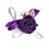 Künstliches Armband mit Brautblumen, lila 3