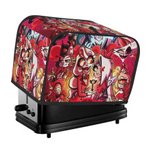 Hazbin Hotel Toaster Cover 2 Slice, Bread Dust Cover & Fingerprint Protection-Polyester, Kitchen Small Appliance Covers