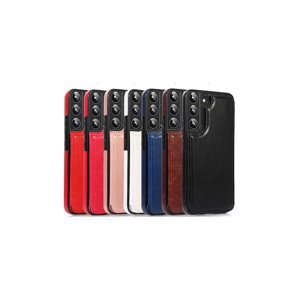 Compatible With Samsung Galaxy S23 - Case With Card Holder Red 9164030847262