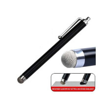 Confezione da 2 stilo/penna touch/stilo ad alta sensibilità per cellulari e tablet, colore nero