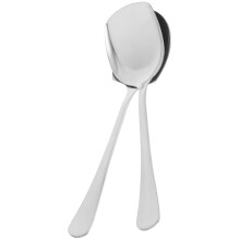 2 Pcs Male Spoon Shovel Serving Utensils Big Spoons Food Stainless Steel Commercial Catering Household Dining Room