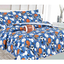 Juego de edredón de 8 piezas tamaño matrimonial con sábana bajera, funda de almohada y peluche - Estampado de galaxia, juego de cama supersuave
