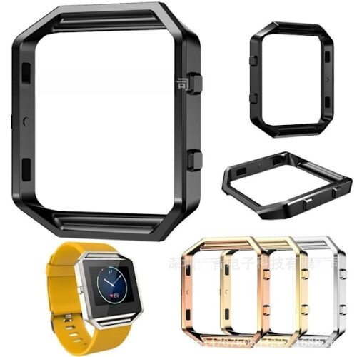 Συμβατό με μεταλλικό πλαίσιο κάψουλας Fitbit Blaze με άνετο μπρασελέ από ατσάλι 316, 1:1 ή 1