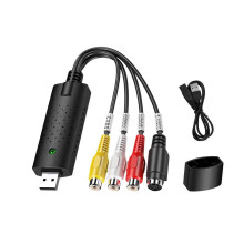 Kiplyki Wholesale Video Connect Card To USB Video Capture Card Hi8 VHS Digital File Conve