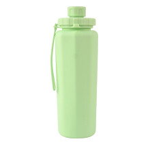 Portable Collapsible Travel Kettle Pot Foldable Outdoor Camping Sports Kettle High Temperature Proof 600ml With Lifting Rope