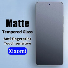 2pcs Matte Tempered Glass Compatible with Xiaomi Mi12Lite, 12T, Poco X5, Redmi Note10Pro/Plus/10S/10C/9/9A/9C/8/7/6/6A/5
