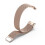Bracciale Milanese Loop compatibile con Fitbit Charge6 Champagne Gold 3