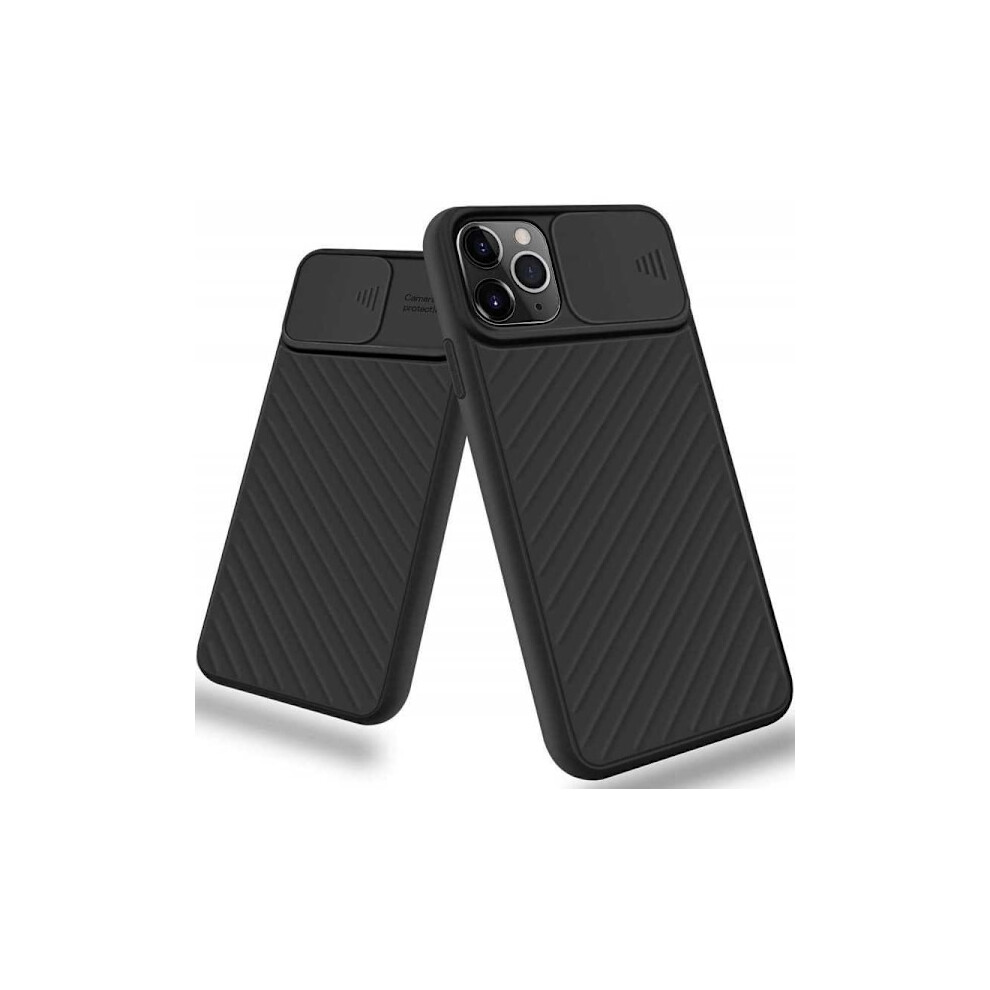 Compatible With Iphone 12 Pro Max Shockproof Case Built-In Camera Protection Camshield Black 9164030008526