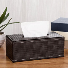 Begine Tissue Box Uitverkoop, Lederen Tissuebox Minimalistisch Thuis Hotel Auto Bevestiging Papieren Papierbox met Zuignap, 1* Tissuebox
