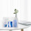 Porta-lenços e máscara Zcyifa Hygiene Station com 3 compartimentos 5