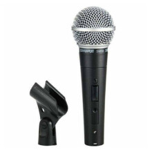 Compatible with Shure SM58 Dynamic Vocal Microphone - Wired Microphone with Switch and Cable {DB With Switch