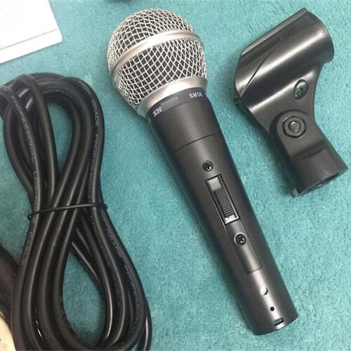 Compatible with Shure SM58 Dynamic Vocal Microphone - Wired Microphone with Switch and Cable {DB With Switch 1