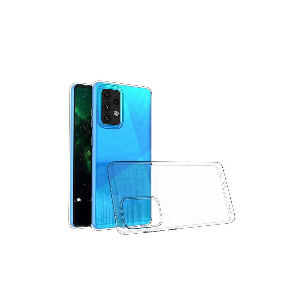 Case Compatible With Samsung A52s 5G In Transparent Rubber Transparent 9164030156111