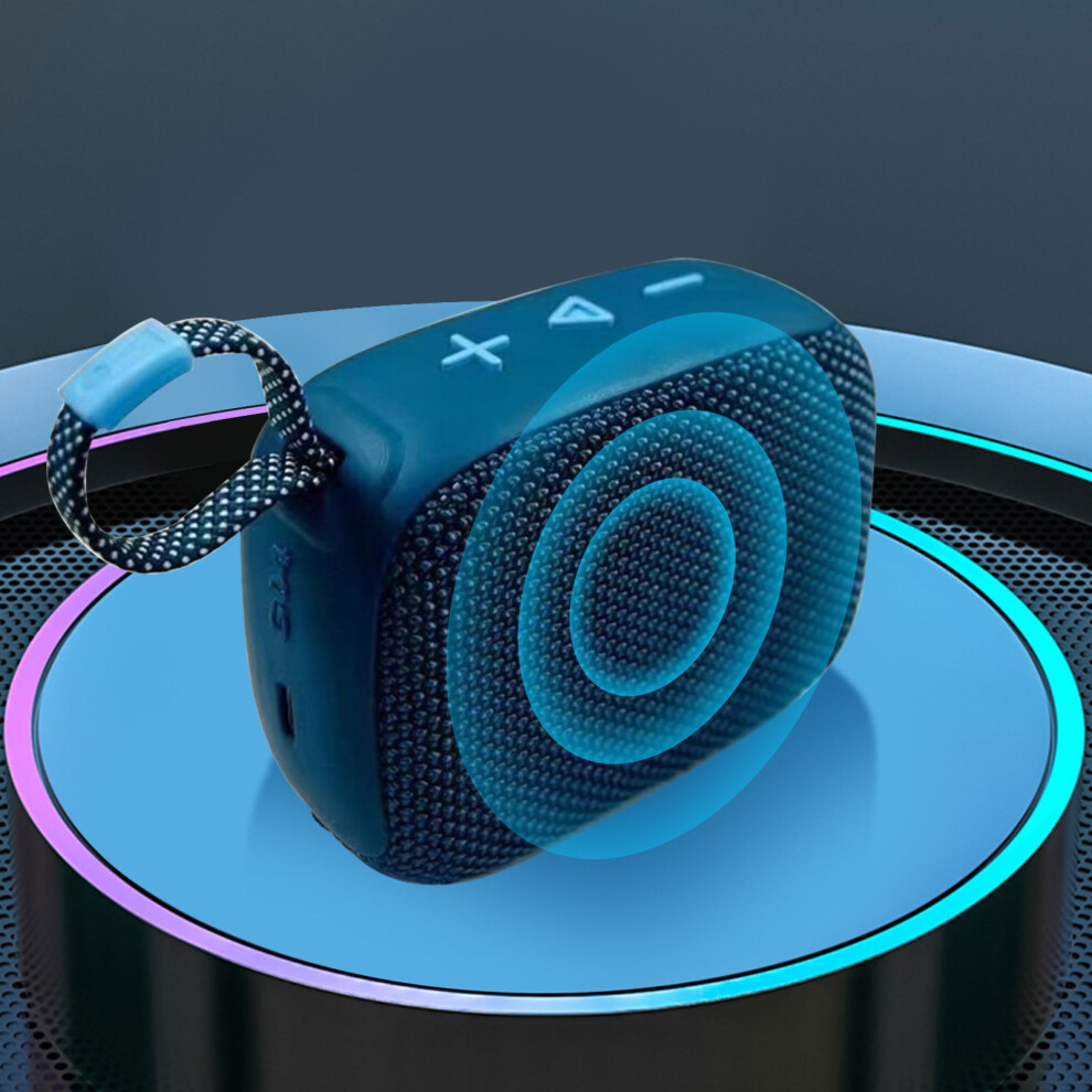 Quinlirra Portable Bluetooth Speaker, High Power Subwoofer, Long Standby, Hifi Stereo, Supports Memory Card & U-Disk, Compatible With All Devices 9164030155220
