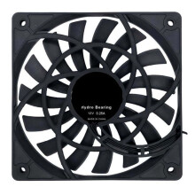 Stille 120mm 12cm PWM koelventilator Slim 12mm, Nieuw 120x120x12mm DC12V 0.20A 1400RPM Computer PC behuizing koeler stil