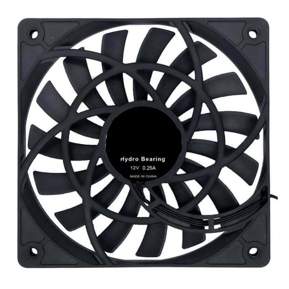 Mute 120Mm 12Cm Pwm Cooling Fan Slim 12Mm,New 120X120x12mm Dc 12V 0.20A 1400Rpm Computer Pc Case Chassis Cooler Quiet 9164030155237