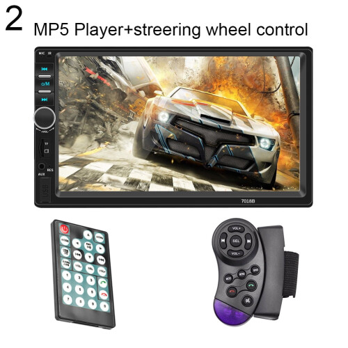 SPRING PARK7018B2DIN Ραδιόφωνο αυτοκινήτου Bluetooth Audio Κάμερα οπισθοπορείας 7 ιντσών USB MP5 Player 2