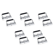 10 poignées à ressort en acier inoxydable 304, poignée de support pour boîte à outils en aluminium, poignée d'activité, poignée industrielle