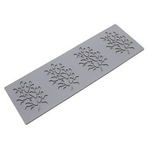Molde para hornear con diseño de hoja de coral 3D, fácil desmolde, para pastel de chocolate fino, postre, molde de silicona para hornear, tapete de