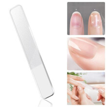 3-pack - Nail file & buffer / glass file for nails - transparent file
